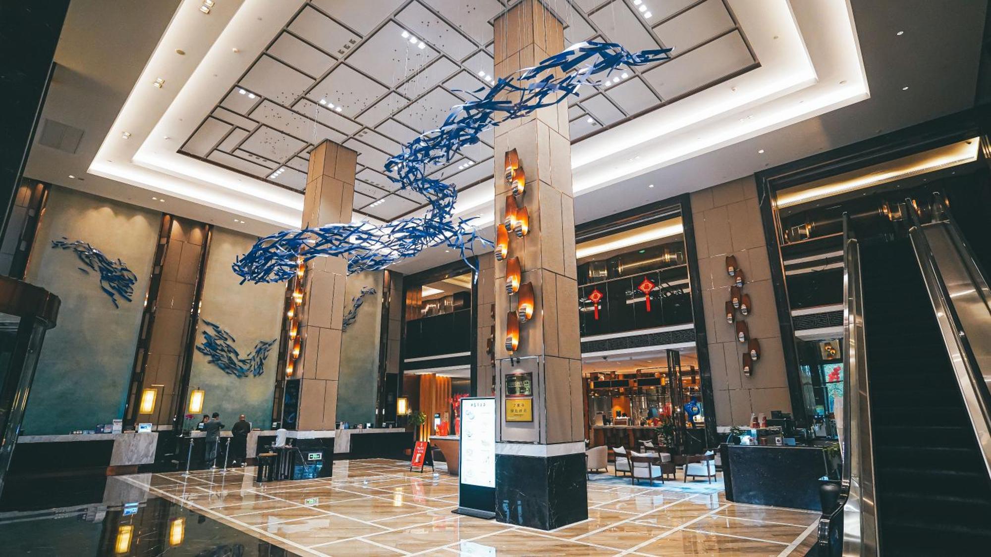 Doubletree By Hilton Ningbo Beilun Hotel Exterior foto
