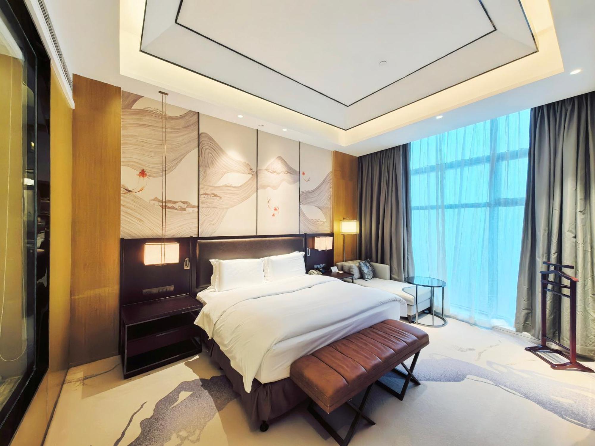 Doubletree By Hilton Ningbo Beilun Hotel Exterior foto