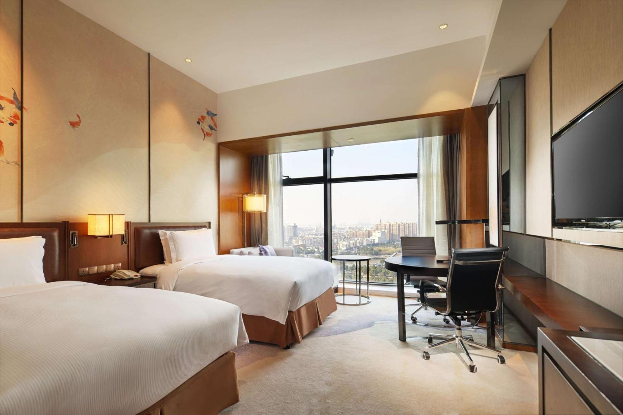 Doubletree By Hilton Ningbo Beilun Hotel Exterior foto