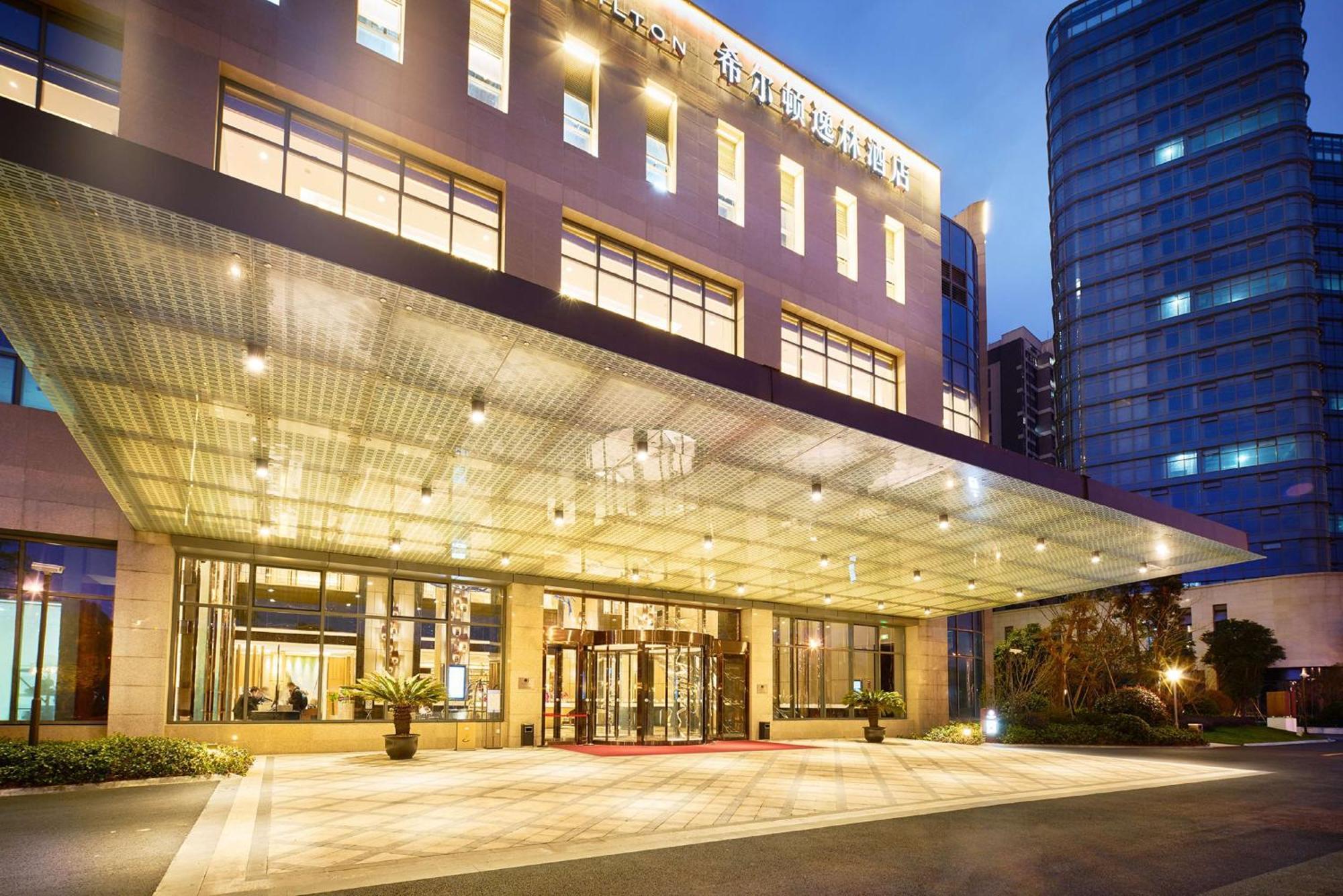 Doubletree By Hilton Ningbo Beilun Hotel Exterior foto